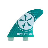 Phase Five 3.7 Honey Comb Surf Twin Fin (Green)