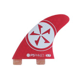 Phase Five 3.7 Honey Comb Surf Twin Fin (Red)