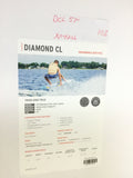 Phase Five Diamond CL BLEM Wake Skimboard 57"