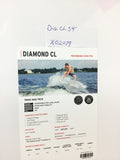 Phase Five Diamond CL Wake Skimboard 54"