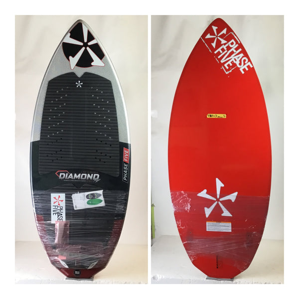 Phase Five Diamond One Off + Custom Wake Skimboard 51” Phase 5