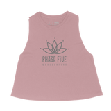 Phase Five Lotus Crop Racerback Tank