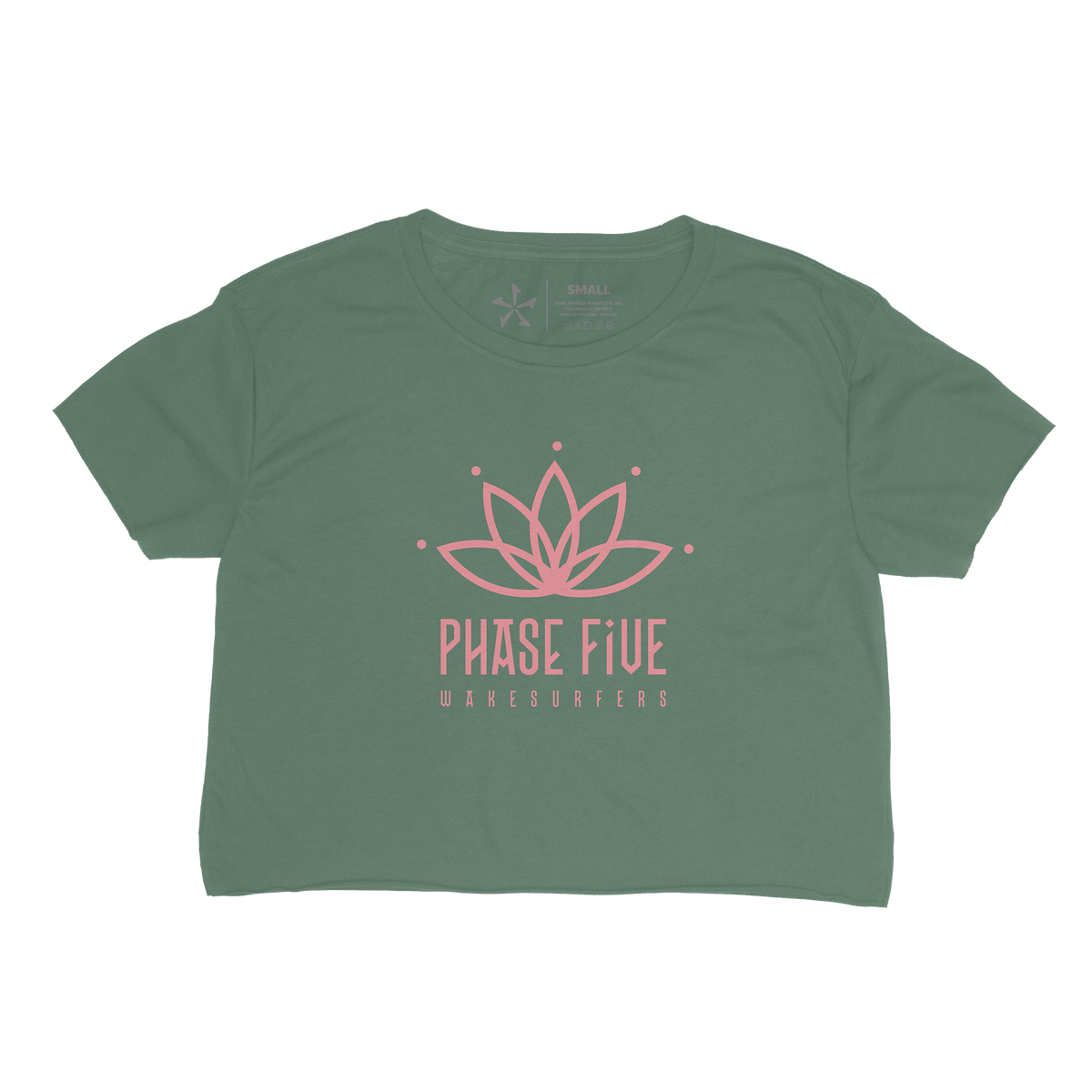 Phase Five Lotus Relaxed Crop Tee