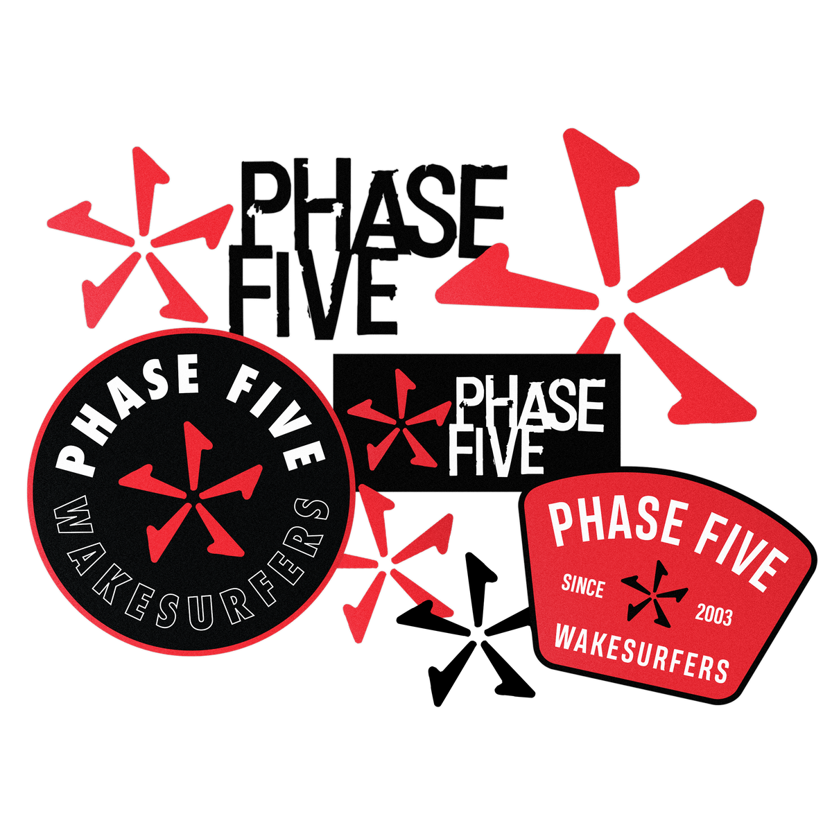 Phase Five Sticker Pack