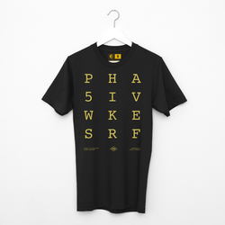 Phase Five Typeface Tee