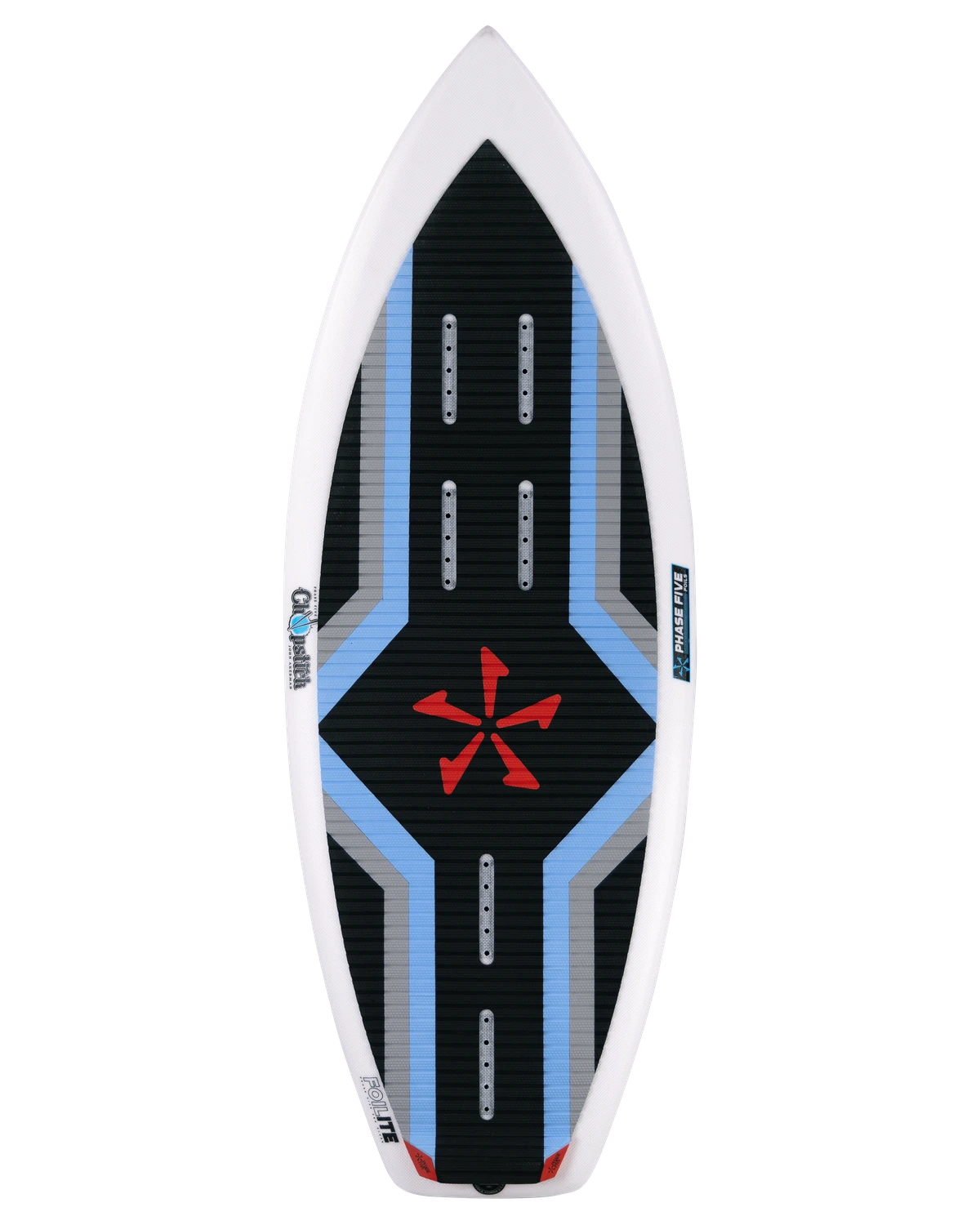 Reverse side of Chopstick wakesurf board