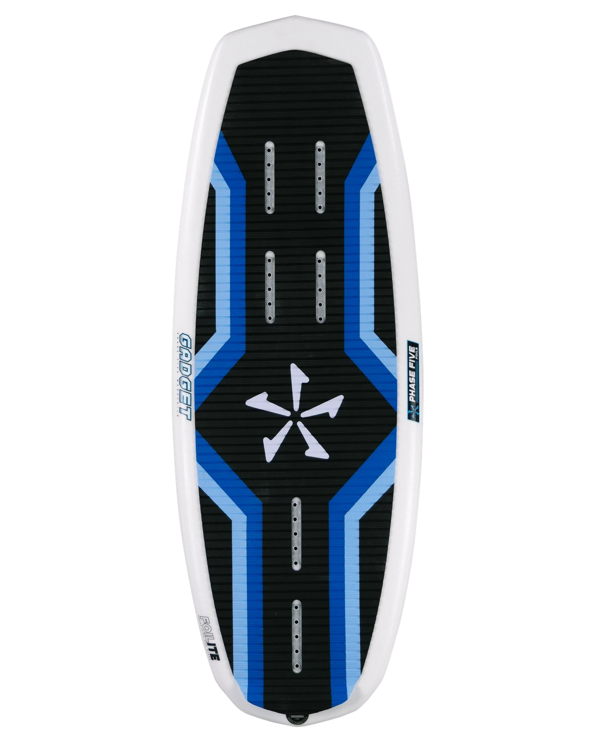 Reverse side of Gadget V3 wakesurf board