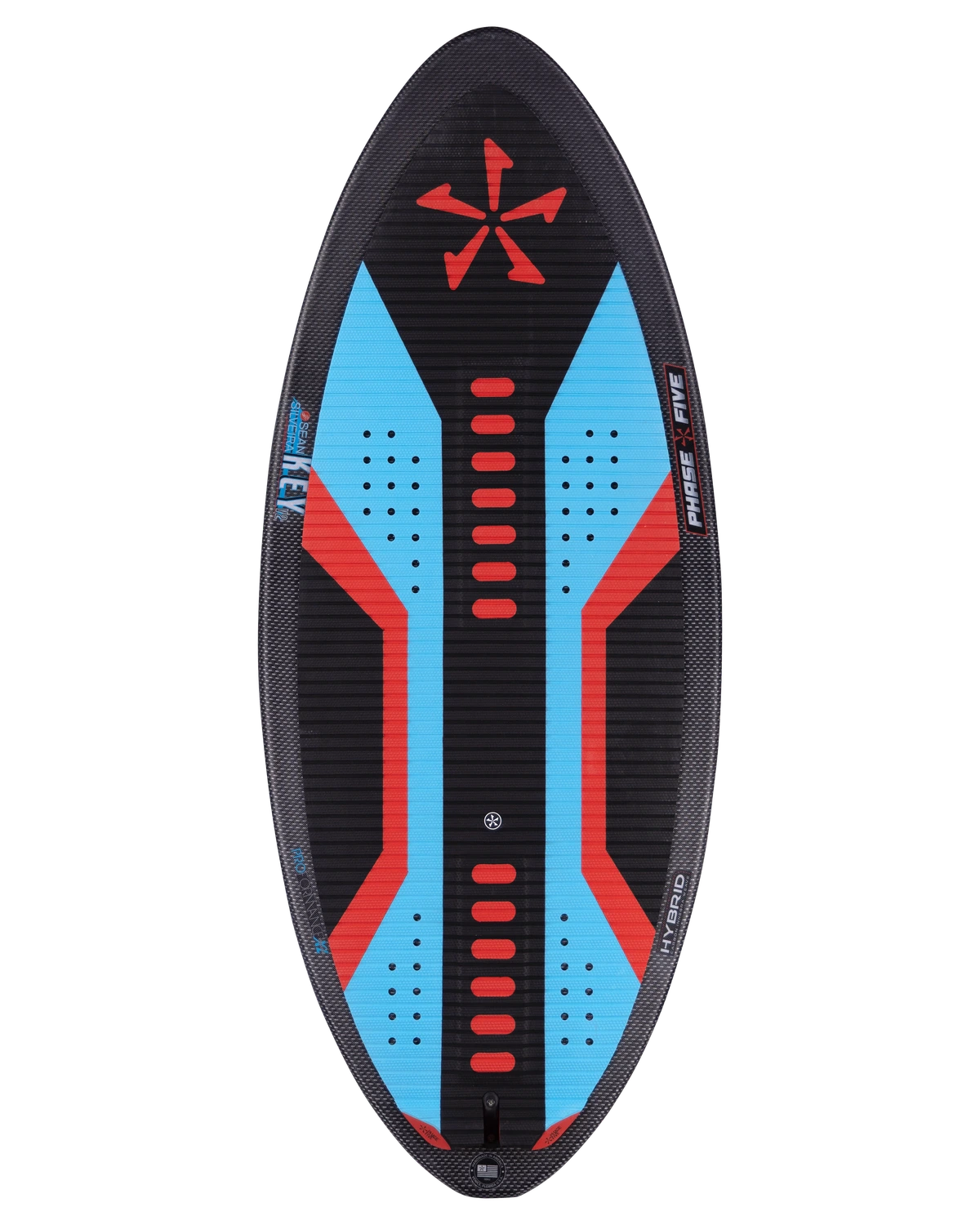 Reverse side of Key V2 wakesurf board