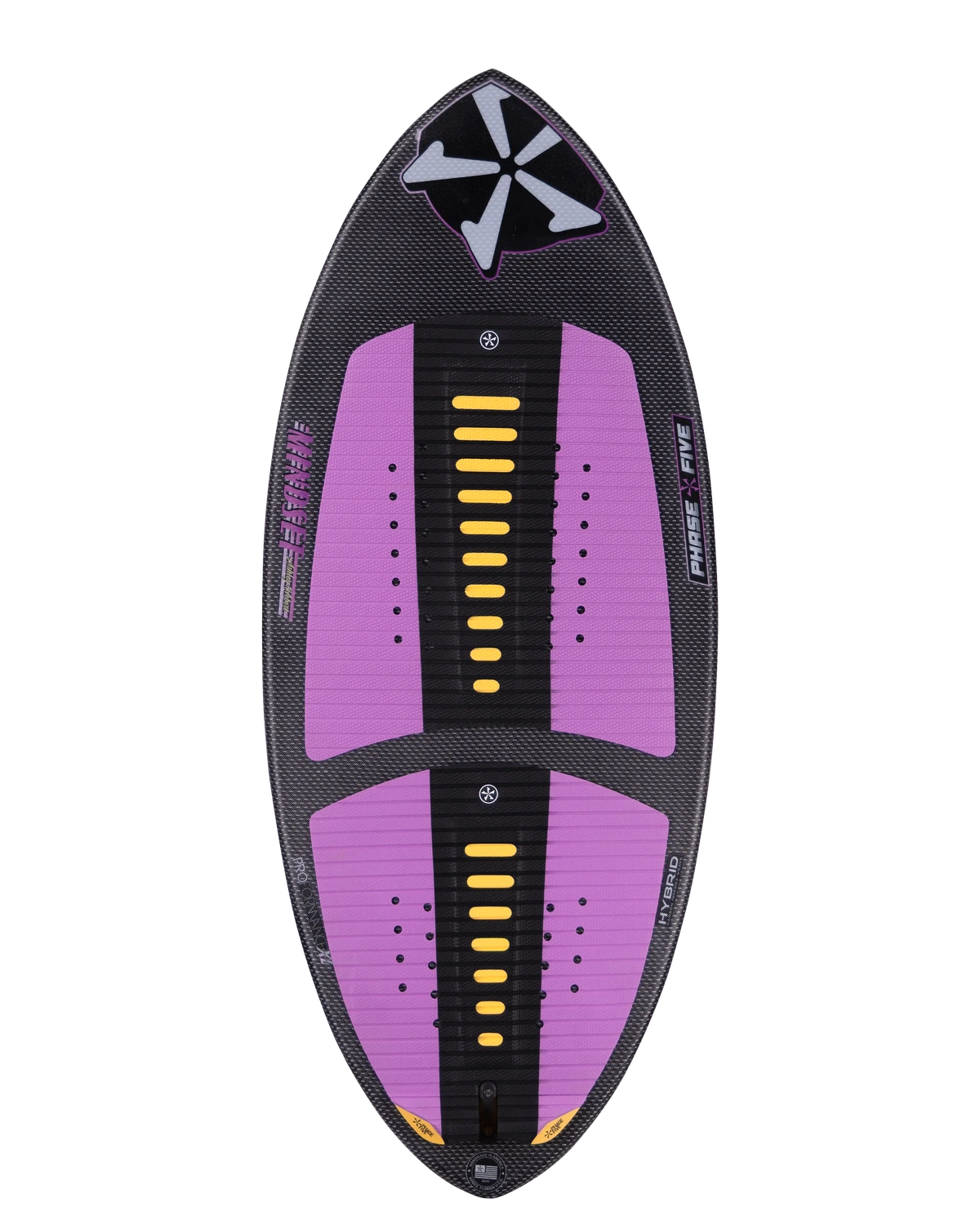 Reverse side of Mindset wakesurf board