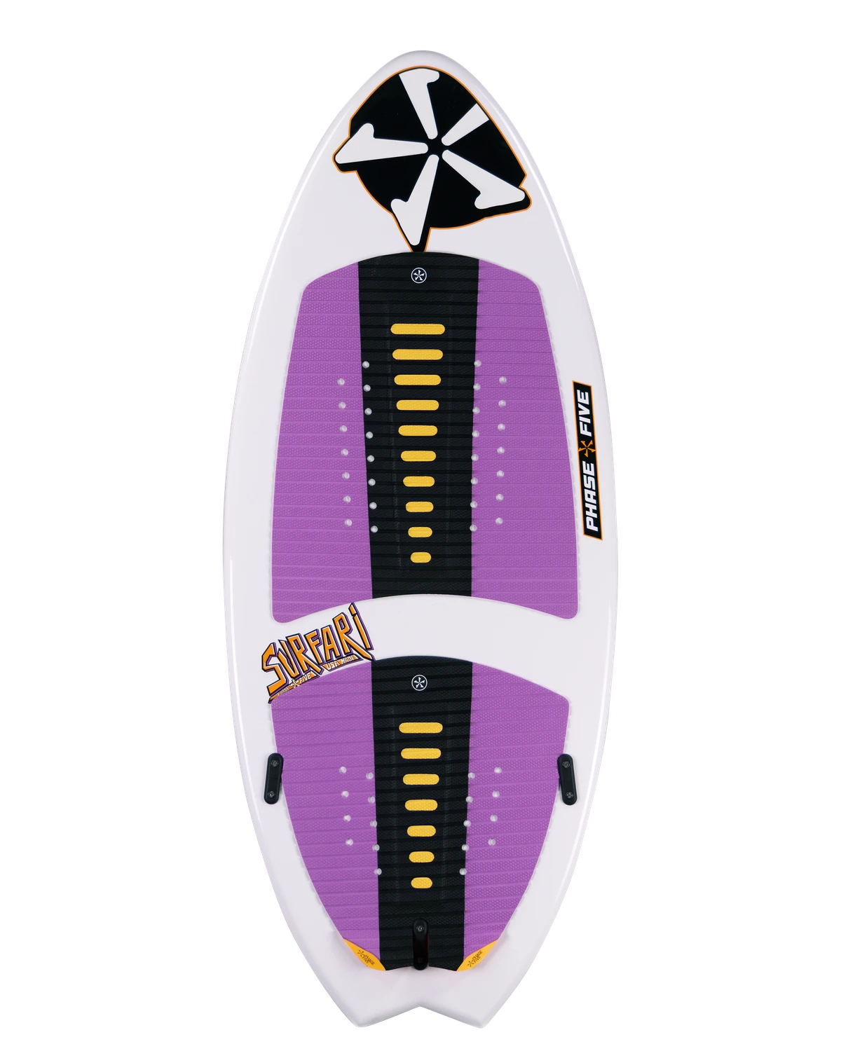 Reverse side of Surfari wakesurf board