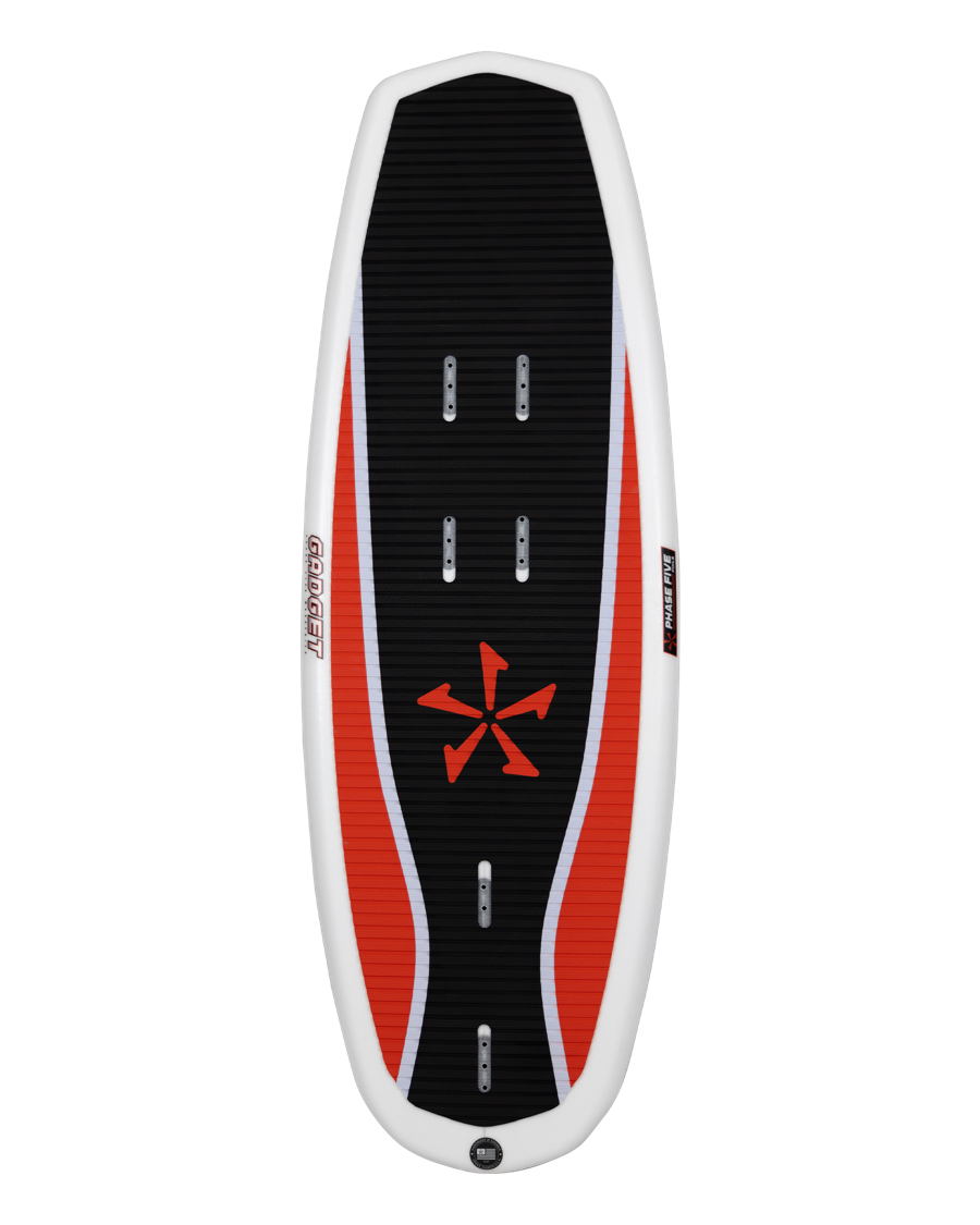 Reverse side of Gadget V3 wakesurf board