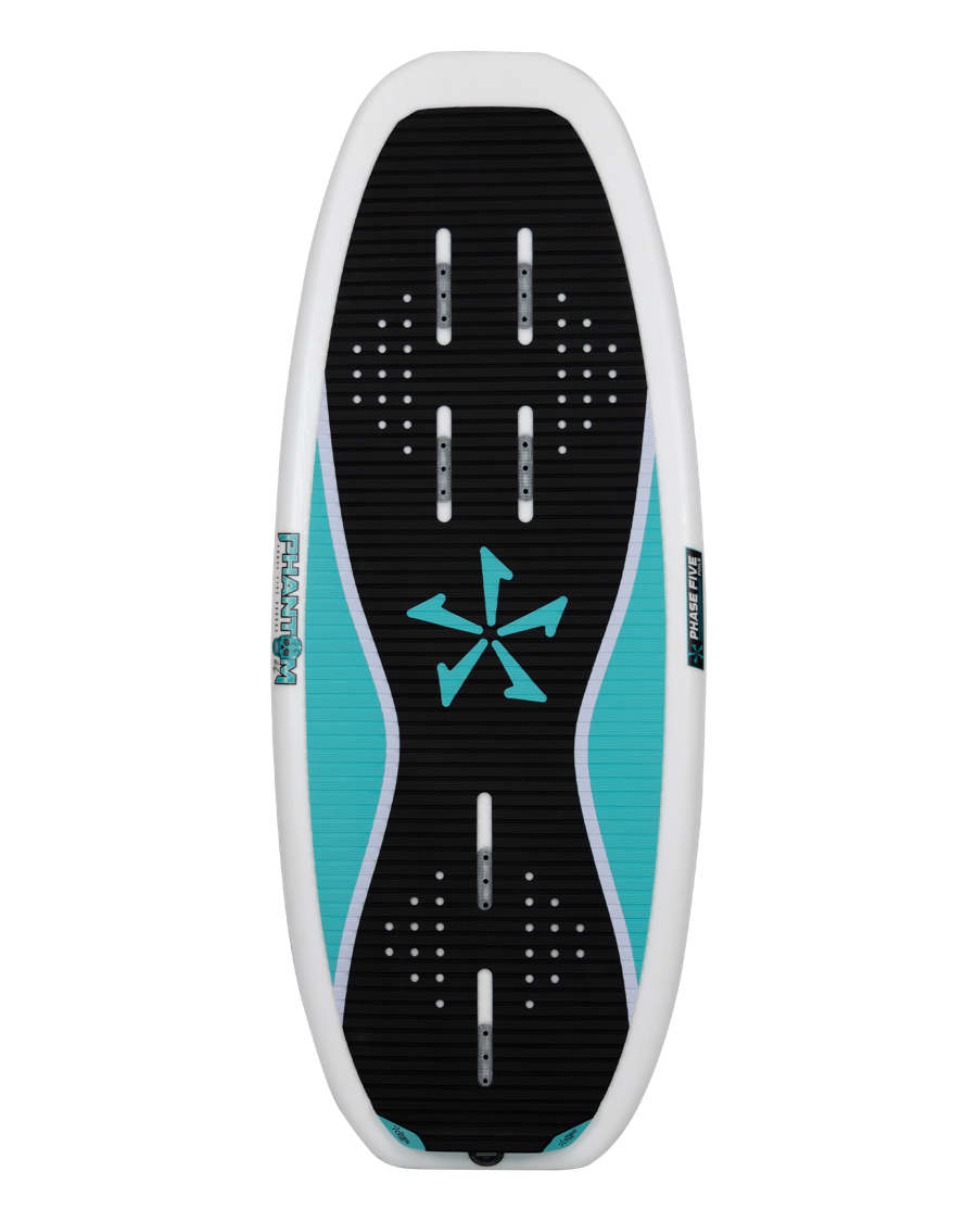 Reverse side of Phantom Foil wakesurf board