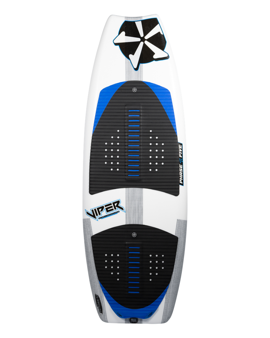 Reverse side of Viper wakesurf board
