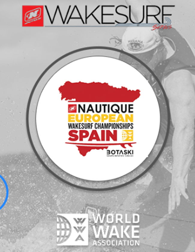 Nautique European Wakesurf Championships event logo